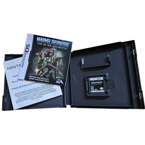 Marvel Nemesis Rise of the Imperfects - Nintendo DS w/ Case and Manual - Picture 3 of 3